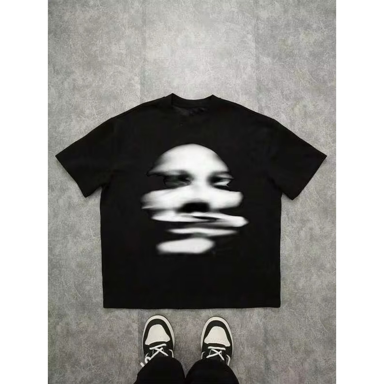 Summer Clothing Teens - Bolty Teen Boy 추상 프린트 반소매