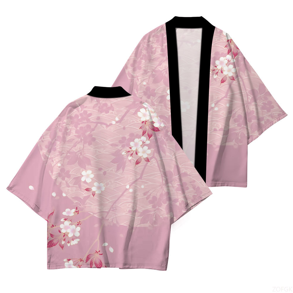 Quality Summer Clothing - 일본 전통 드레스 일본 기모노 벚꽃