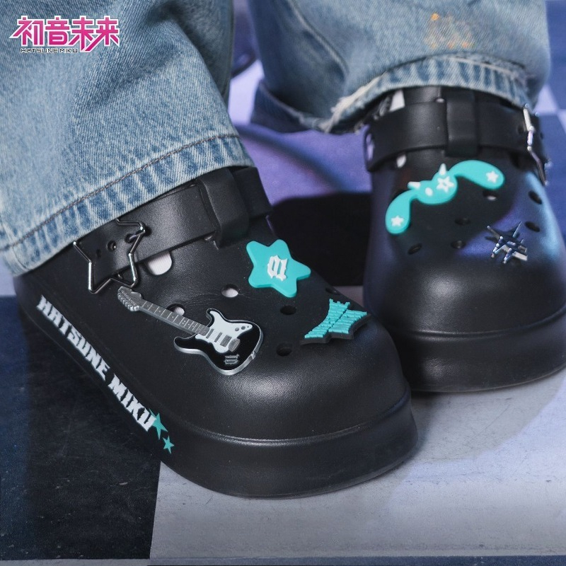 Japan Summer Festival Clothing - 하츠네 미쿠 록 퓨처 샌들 여름