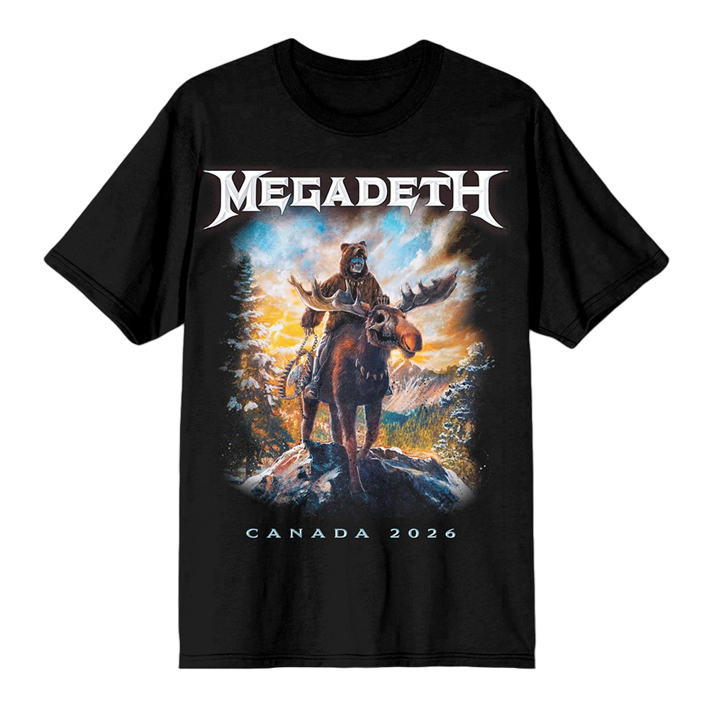 Summer Clothing Canada - 록 밴드 Megadeth 캐나다 작별 투어