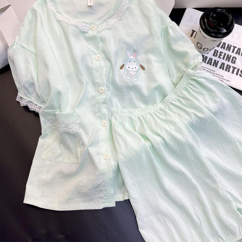 Summer Clothes - 반팔 반바지 투피스 파자마 포차코 2026