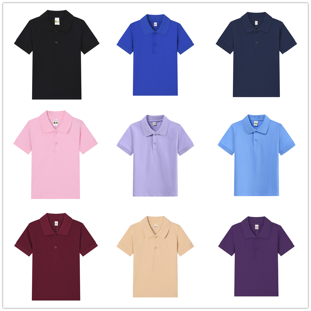 Summer Clothing Teens - 소년 폴로 셔츠 어린이 15 색