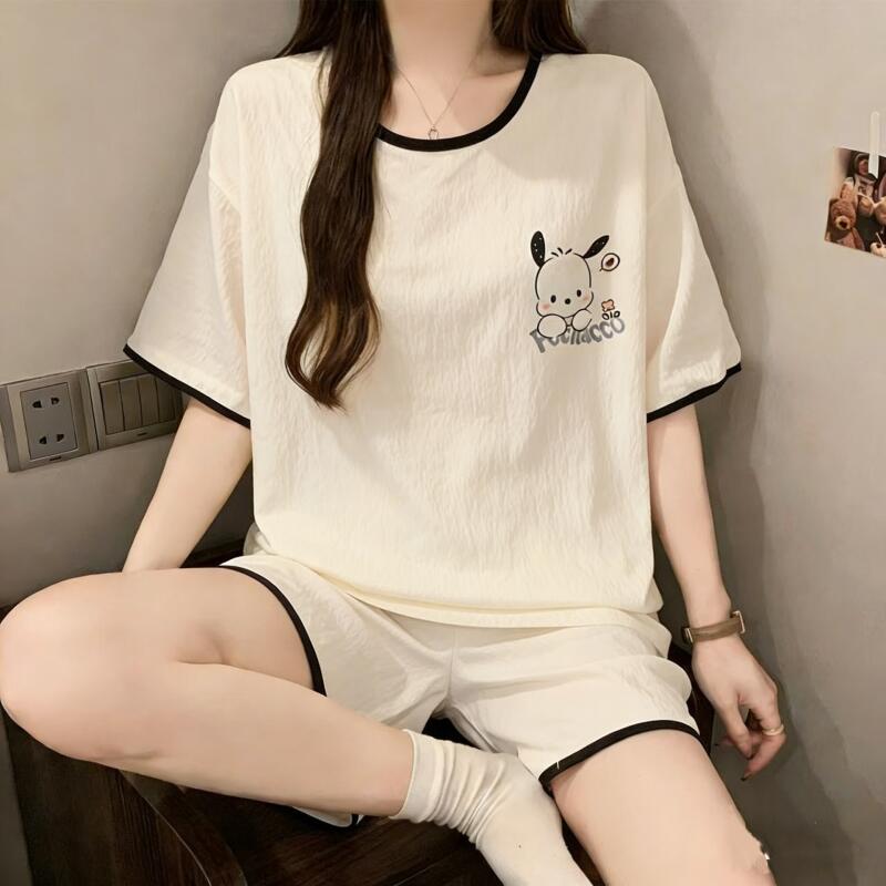 Summer Clothes - Pochacco 여름 새로운 반팔 반바지 두