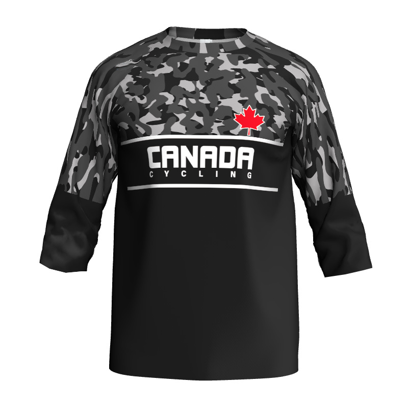 Summer Clothing Canada - 캐나다 다운힐 셔츠, 자전거 프로 팀