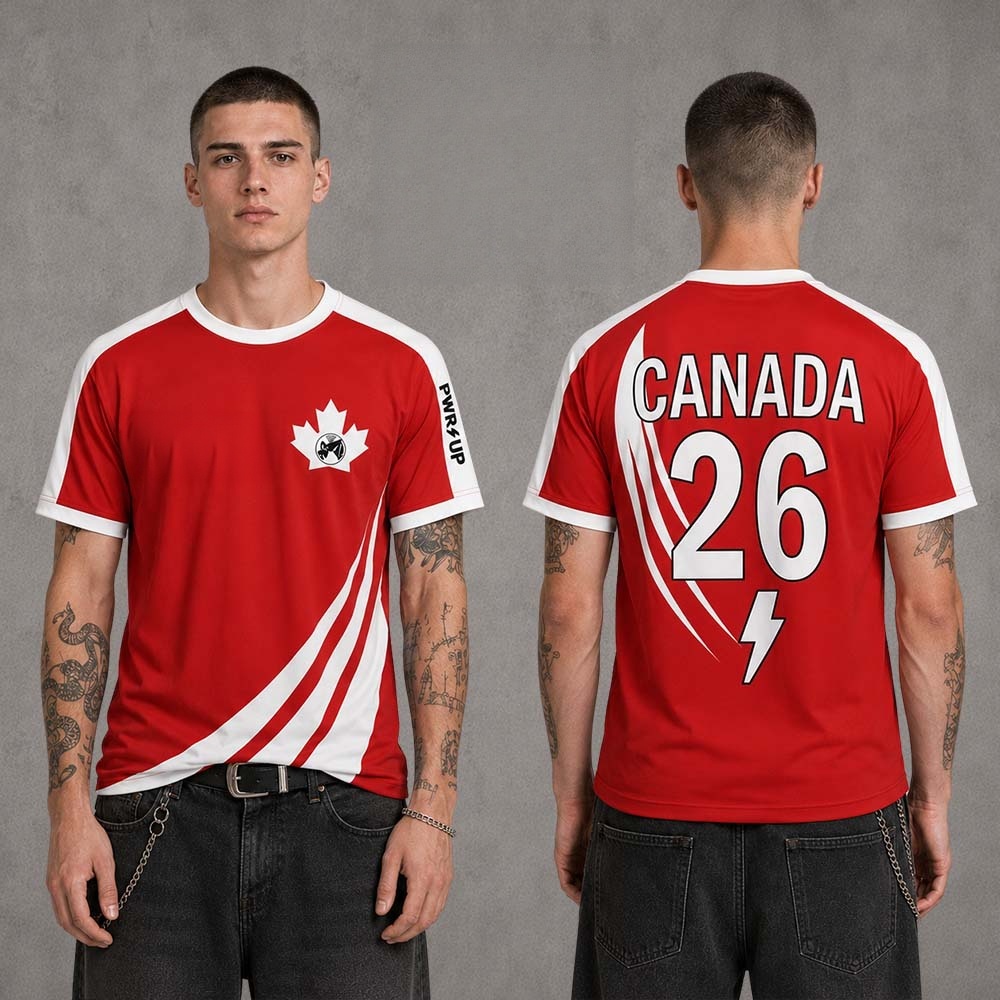 Summer Clothing Canada - 2026-27 뉴 캐나다 국가 팀 테마