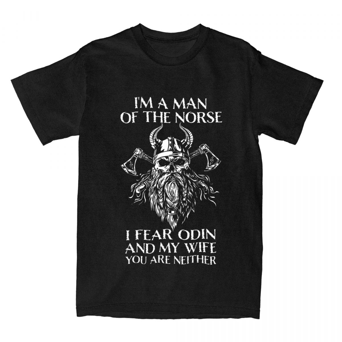 나는 북부 남자입니다 나는 오딘과 내 아내를 두려워합니 - Summer Viking Clothing 리뷰 및 가격