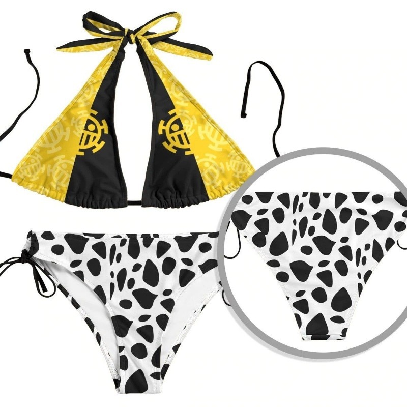 애니메이션 원피스 루피 수영복 캐릭터 수트 3D 여름  - Japan Summer Festival Clothing 리뷰 및 가격