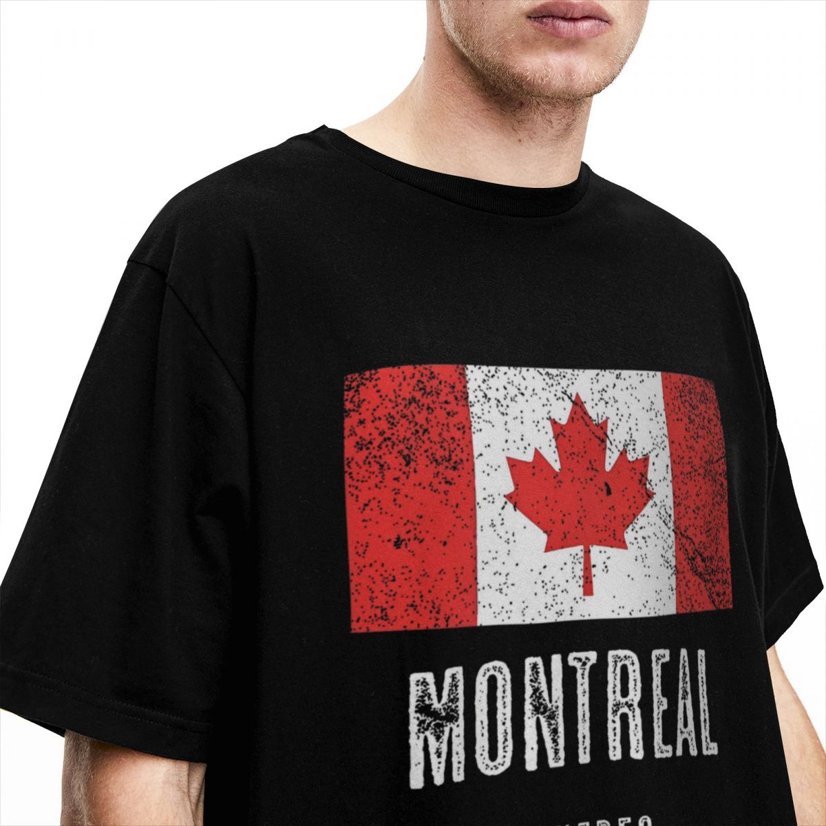 몬트리올 캐나다 국기 노벨티 머치 남성용 티셔츠, 노벨 - Summer Clothing Canada 리뷰 및 가격