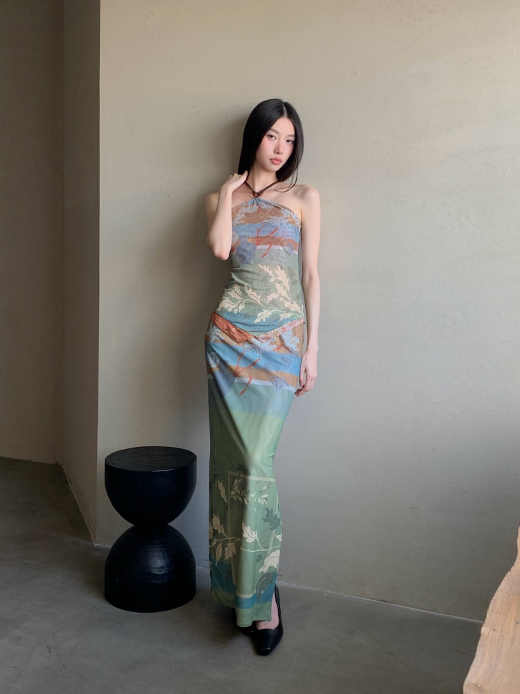 치아트 여성용 빈티지 리버시블 투피스 세트, 여름 의상 - Summer Clothing Women Sale 리뷰 및 가격