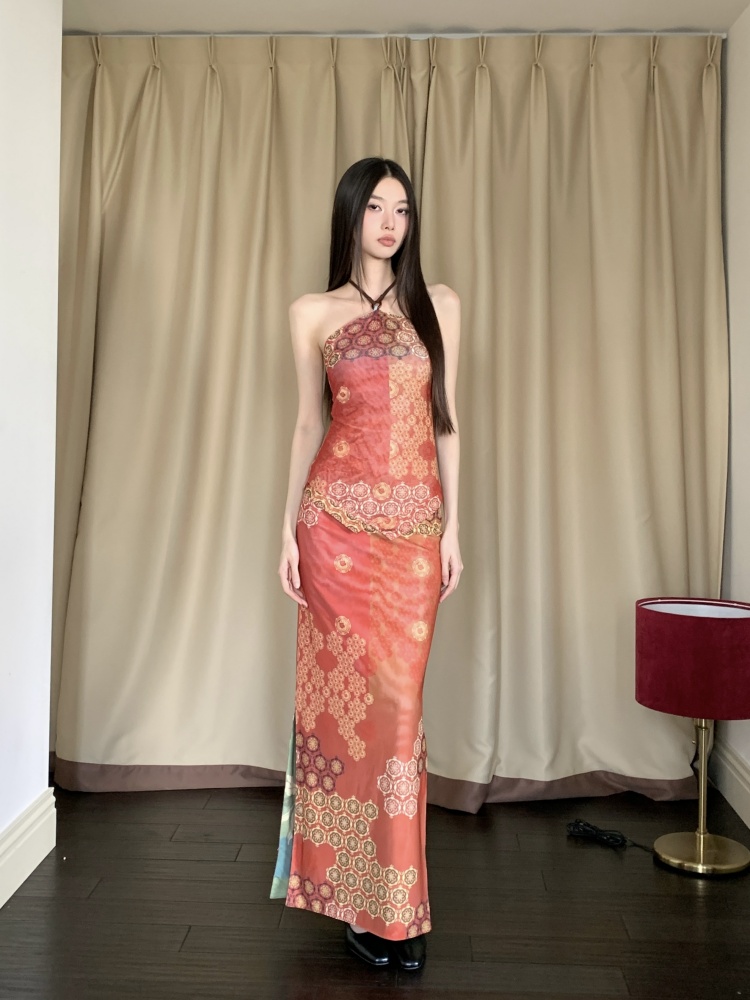 치아트 여성용 빈티지 리버시블 투피스 세트, 여름 의상 - Summer Clothing Women Sale 리뷰 및 가격