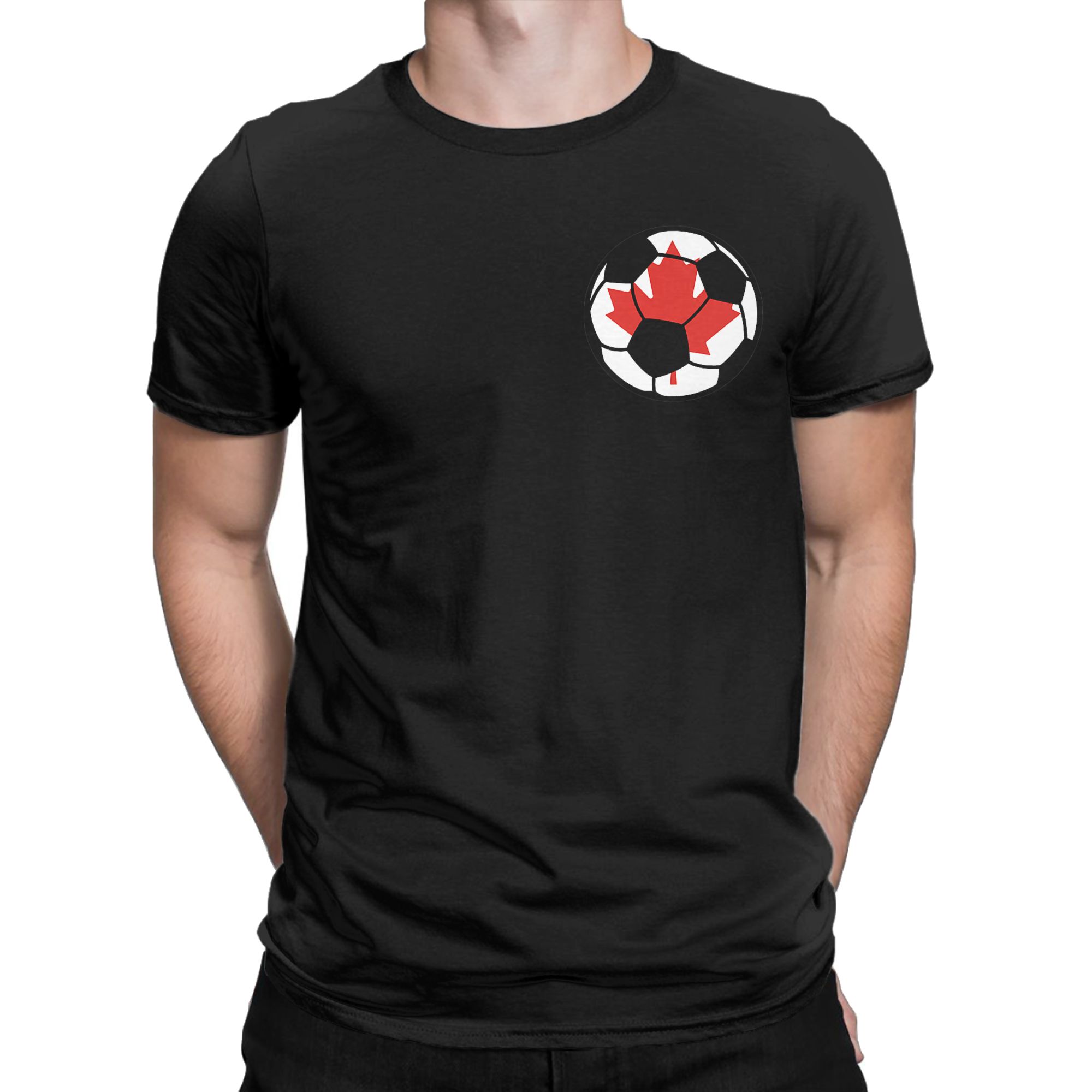 캐나다 축구 공 캐나다 국기 남자 티셔츠 독특한 티셔츠 - Summer Clothing Canada 리뷰 및 가격