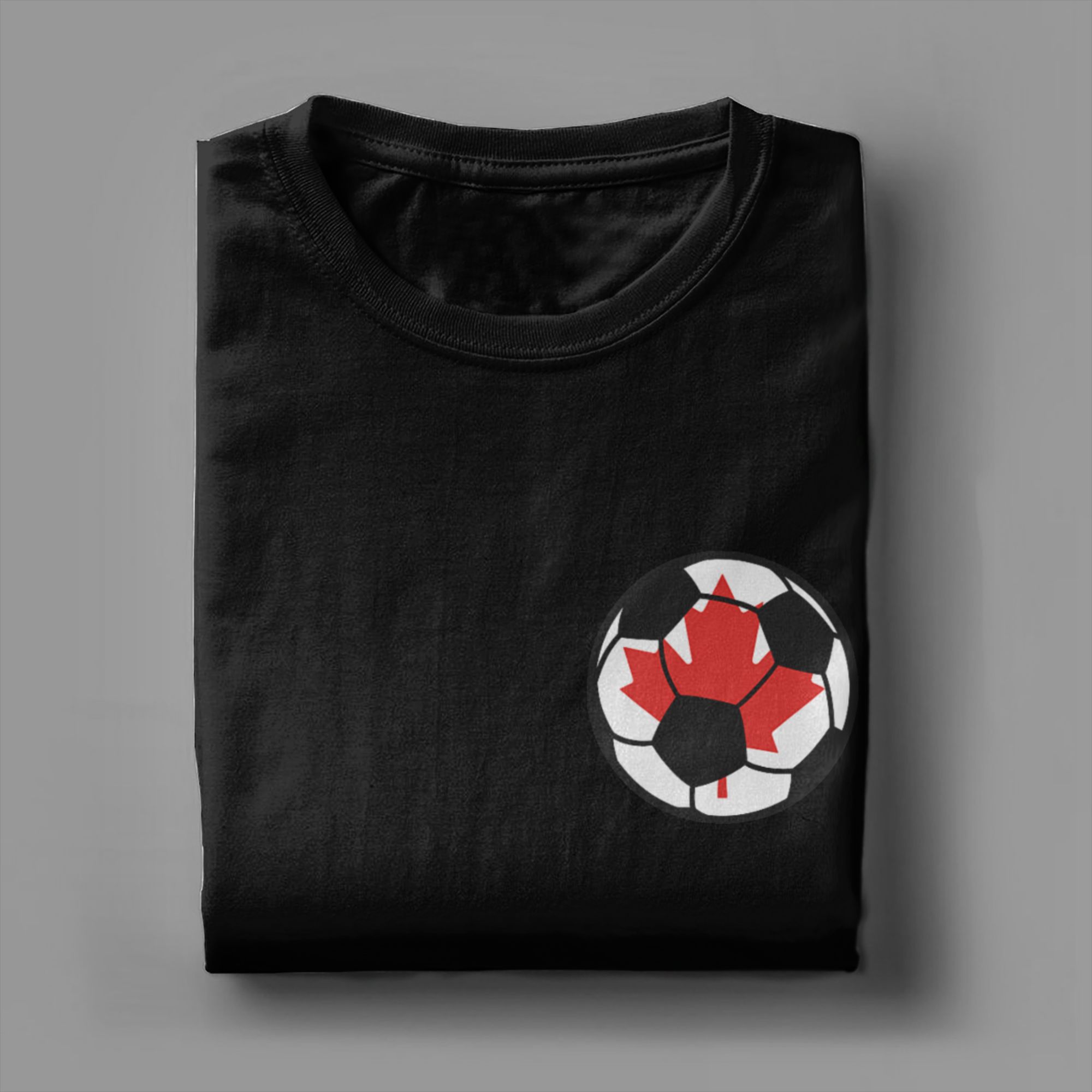 캐나다 축구 공 캐나다 국기 남자 티셔츠 독특한 티셔츠 - Summer Clothing Canada 리뷰 및 가격
