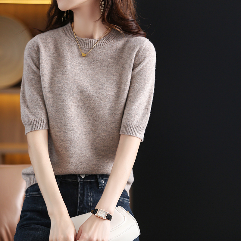 100% 울 캐시미어 여성용 스웨터 및 풀오버, O넥  - Summer Jumper Clothing 리뷰 및 가격