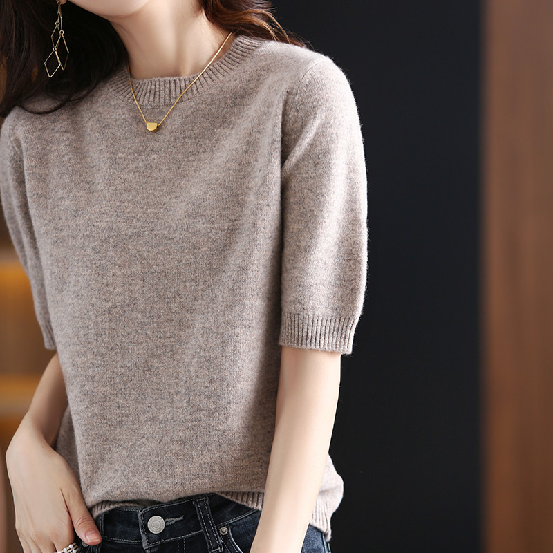 100% 울 캐시미어 여성용 스웨터 및 풀오버, O넥  - Summer Jumper Clothing 리뷰 및 가격