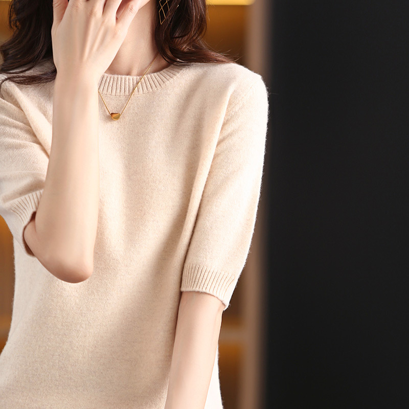 100% 울 캐시미어 여성용 스웨터 및 풀오버, O넥  - Summer Jumper Clothing 리뷰 및 가격
