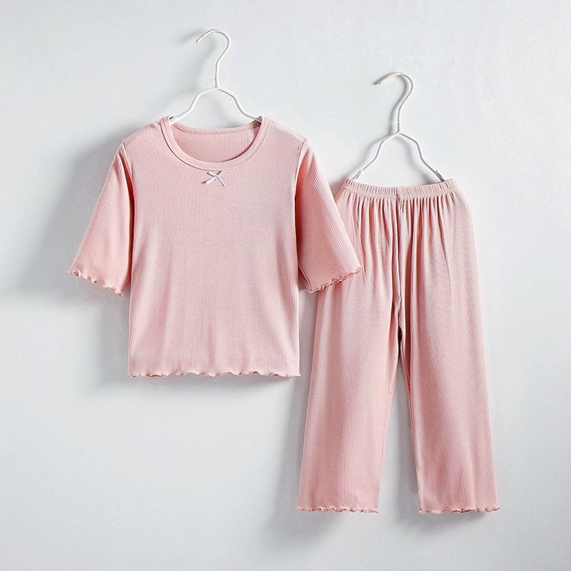 파자마 아동복 하우스웨어 10대 소녀 의류 어린이 파자 - Summer Clothing Teens 리뷰 및 가격