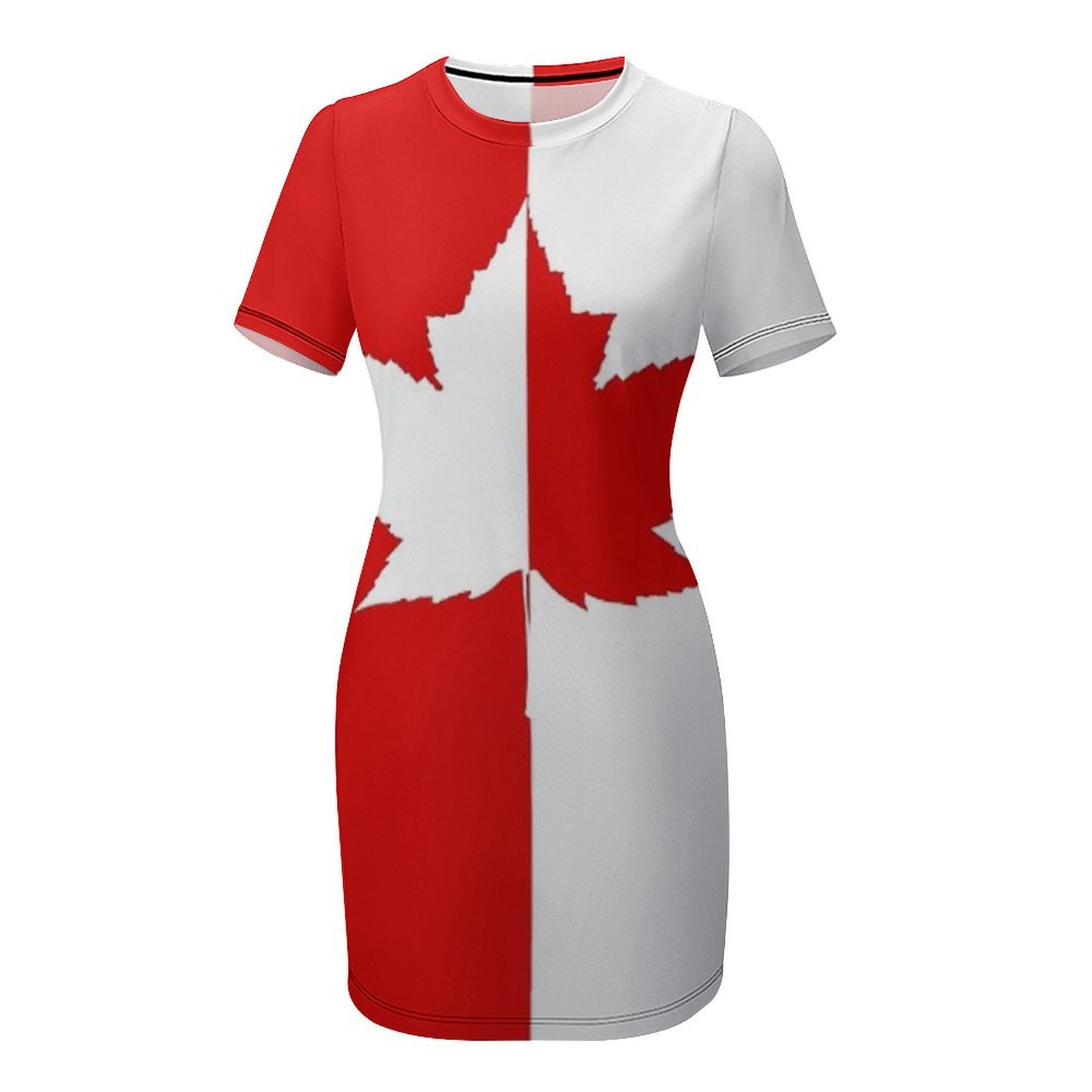 캐나다 단풍잎 기념품 반팔 드레스 비치웨어 여성 의류  - Summer Clothing Canada 리뷰 및 가격