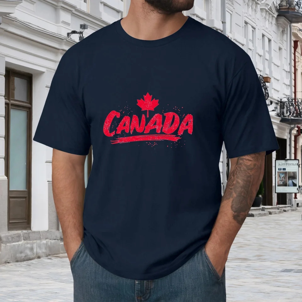 패션 메이플 리프 캐나다 국기 남성 티셔츠 여름 캐주얼 - Summer Clothing Canada 리뷰 및 가격